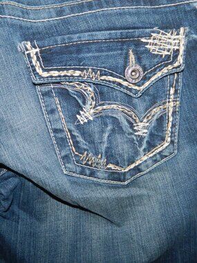 Big Star Maddie Mid Rise Fit Womens Jeans Size 29R (L-11)
